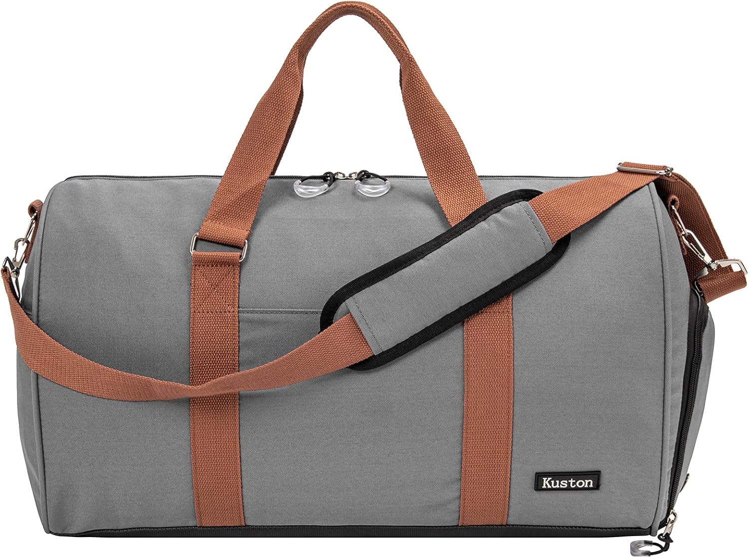 Kuston Sports Gym Bag with Shoe Compartment&Wet Pocket,Travel Duffel bag,Weekend Bag,Workout Bag