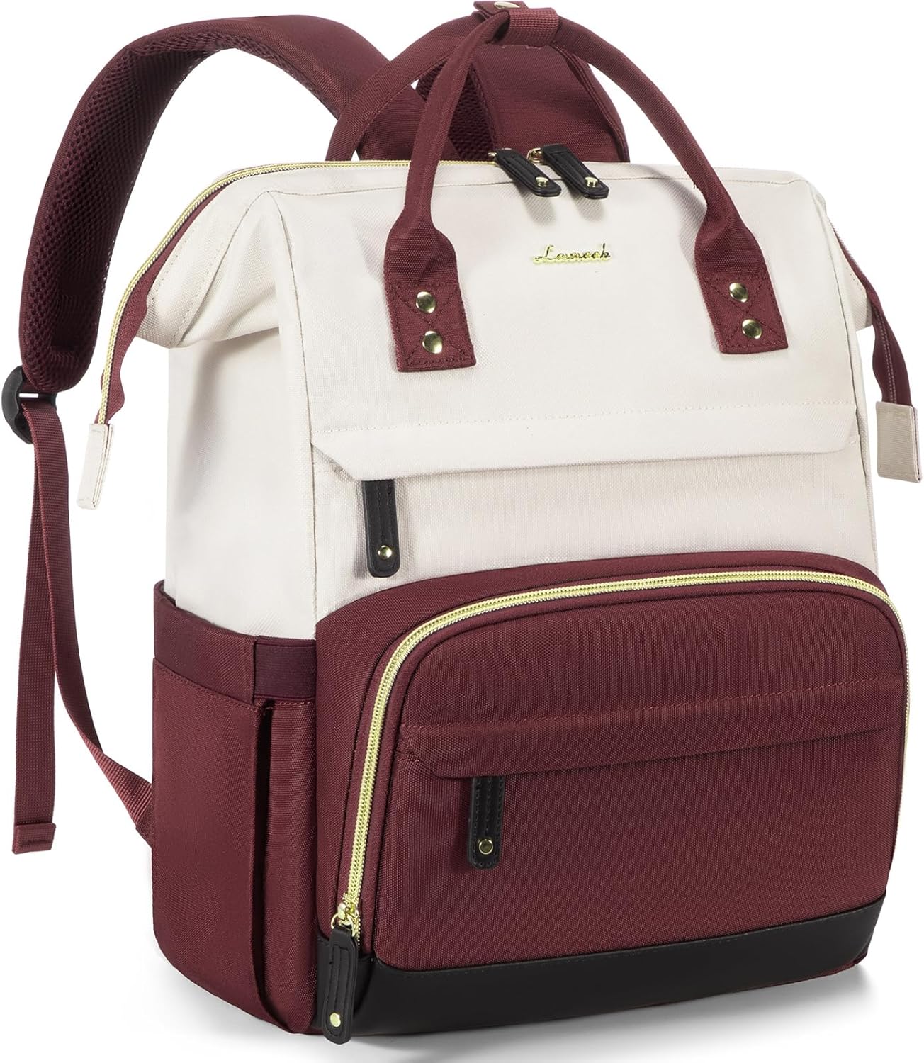 LOVEVOOK Laptop Backpack for Women, 17 Inch Work Business Backpacks Purse With Large Capacity