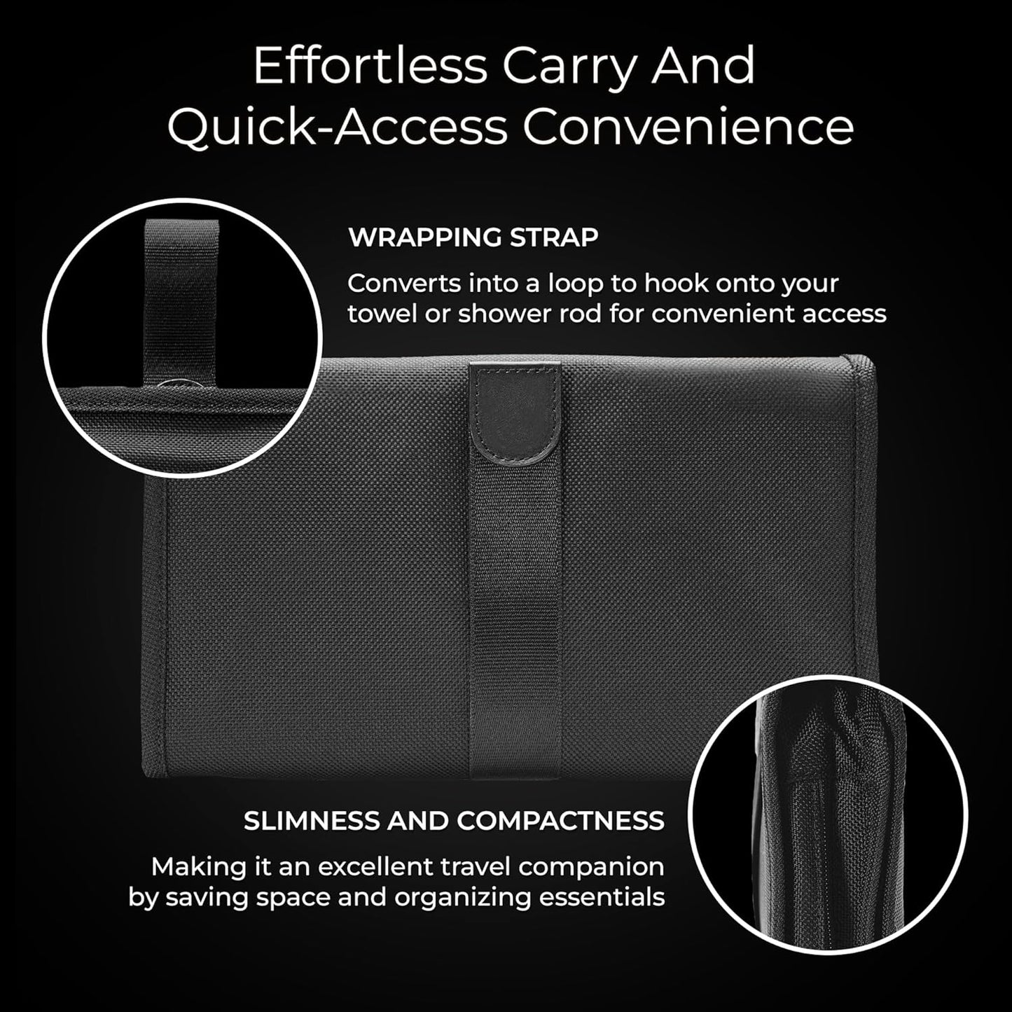 Briggs & Riley Toiletry Kit - Travel Bags for Women & Men, Organizer for Vacation, Dopp Kit for Bathroom Accessories, Makeup, & Skincare