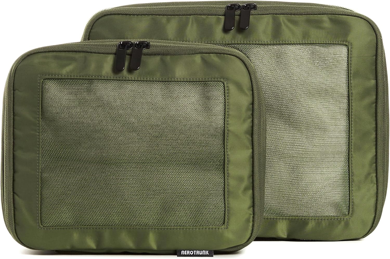 Aerotrunk Compression Packing Cubes for Travel - Luggage Organizer Bags - Double Zipper Packing