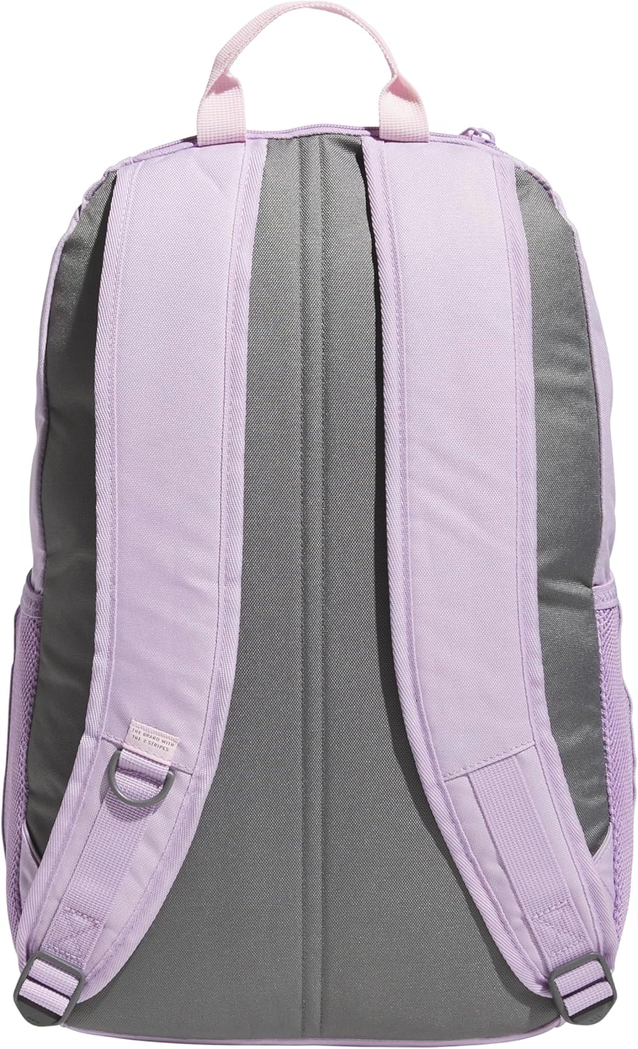 adidas Midway Small Backpack for Women and Men, Durable Laptop Bag, Powder Plum Purple/Clear Pink/Semi Flash Aqua Blue, One Size