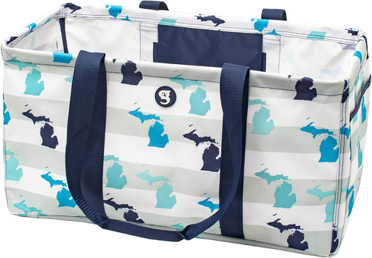 geckobrands Large Utility Tote - Durable Multipurpose Bag for Beach, Travel, Shopping & Outdoor Activities