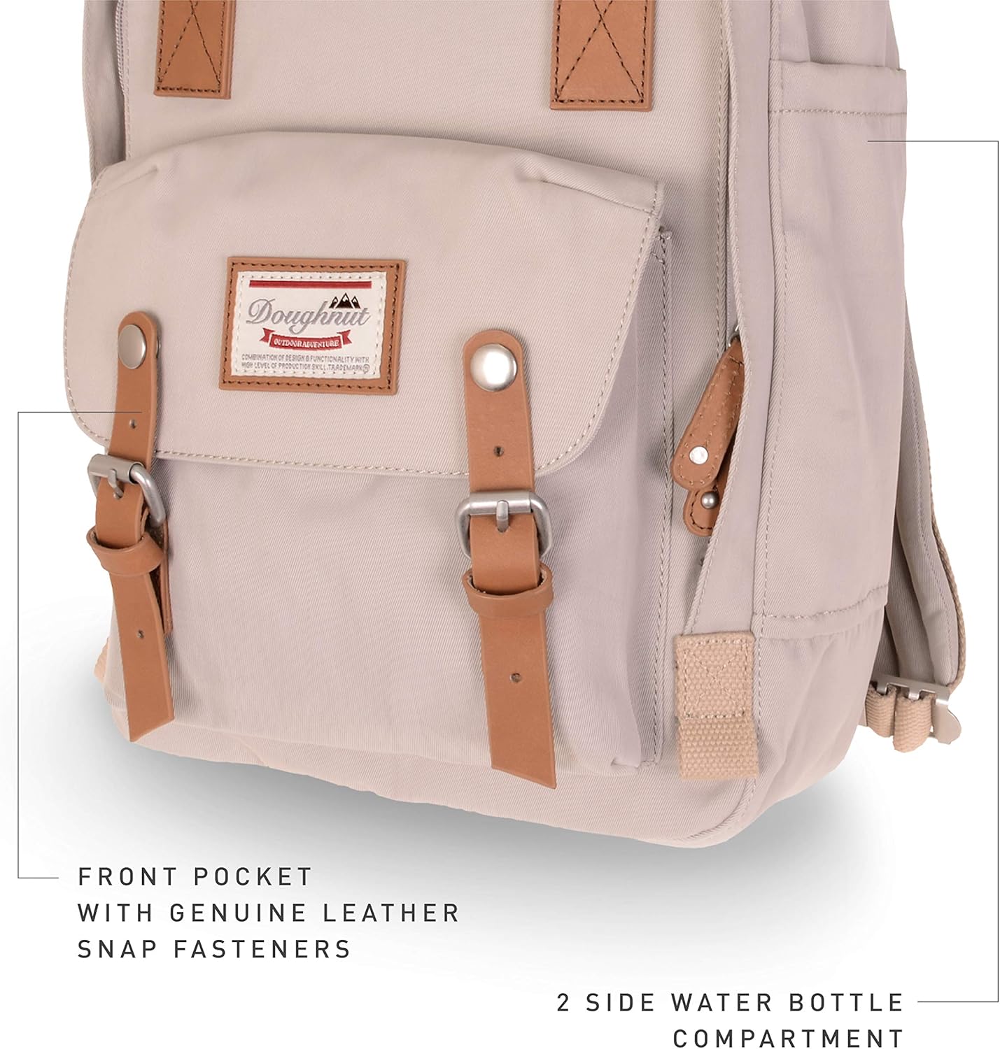 Doughnut Macaroon 16L Travel School Ladies College Girls Lightweight Casual Daypacks Bag Backpack