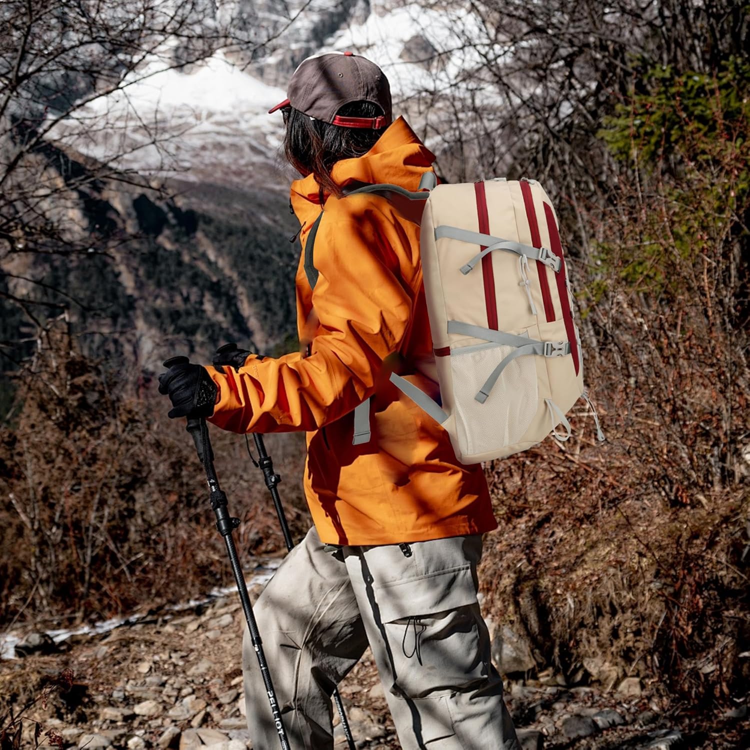 Packable Hiking Backpack 30L Foldable Travel Backpack Lightweight Hiking Dayback for Trekking