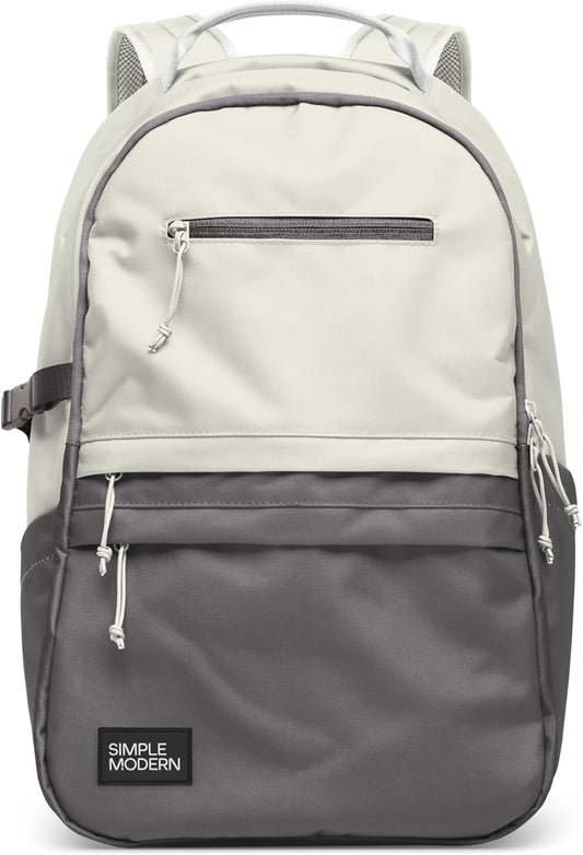 Simple Modern Ellis Backpack for School | Medium 20L Elementary Middle and High School Bookbag for Kids and Teens | Girls and Boys | Ice Granite