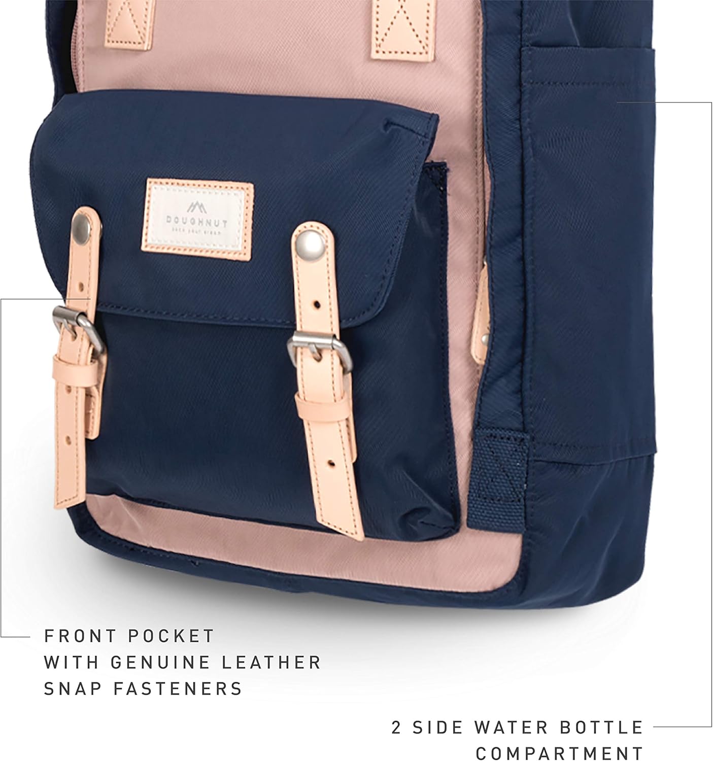 Doughnut Macaroon 16L Travel Backpack Ladies College Lightweight Casual Daypacks Bag Backpack