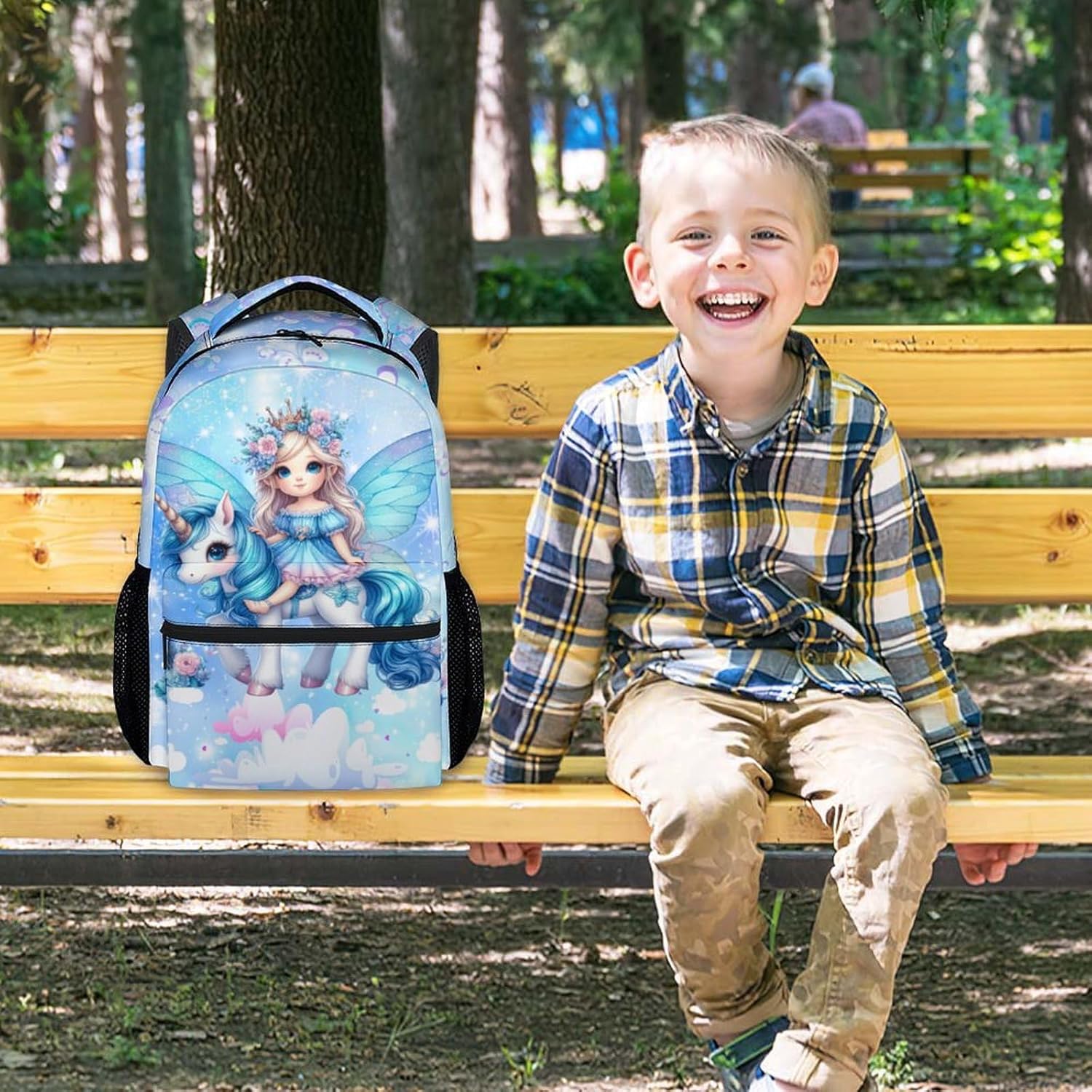 School Backpack for Girls - Unicorn Backpack for Unicorn Lovers - Fairy Kids Bookbag School