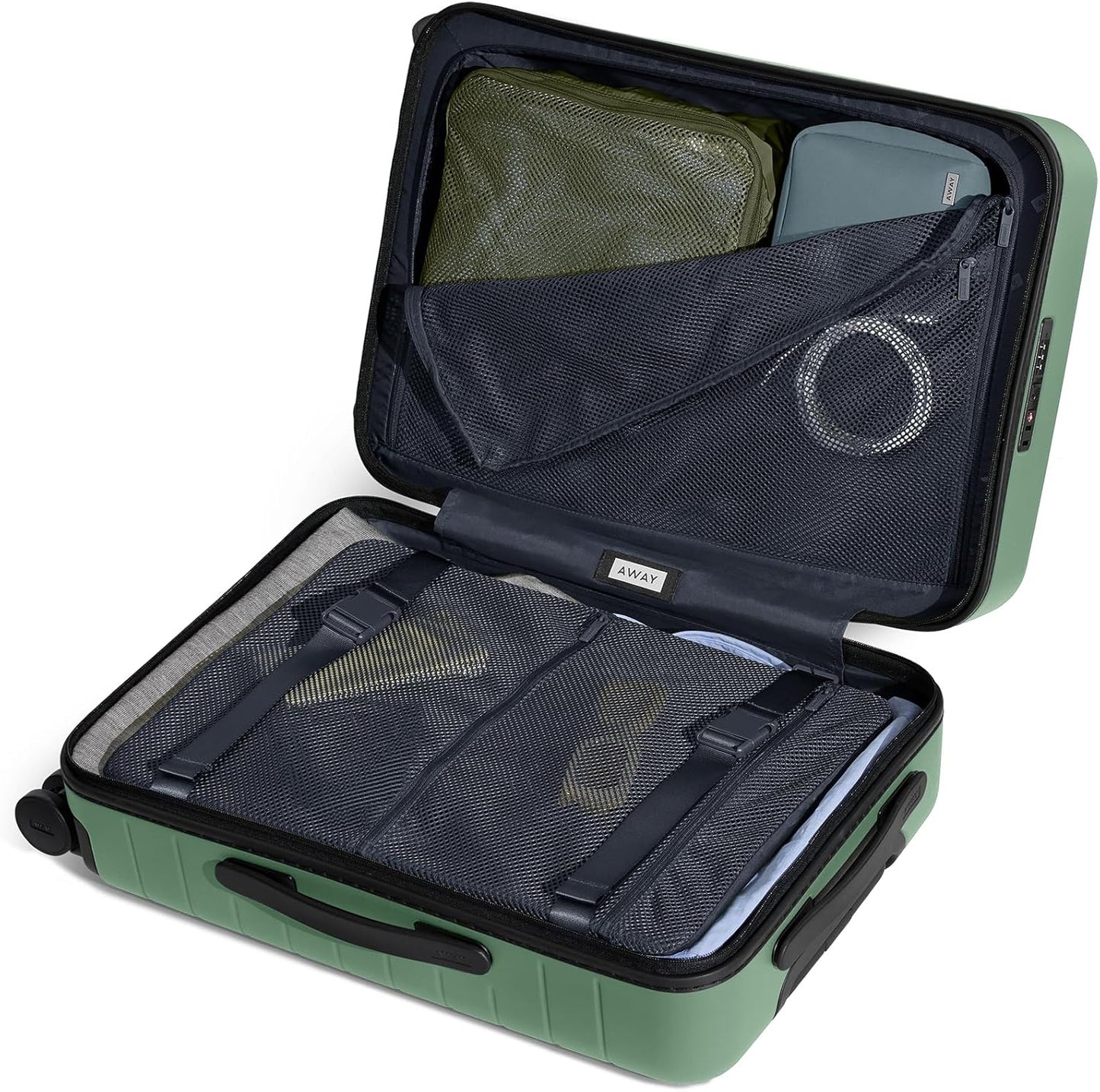 Away Bigger Carry-On Luggage, Lightweight Hardside Large Suitcase with Spinner Wheels, TSA Lock