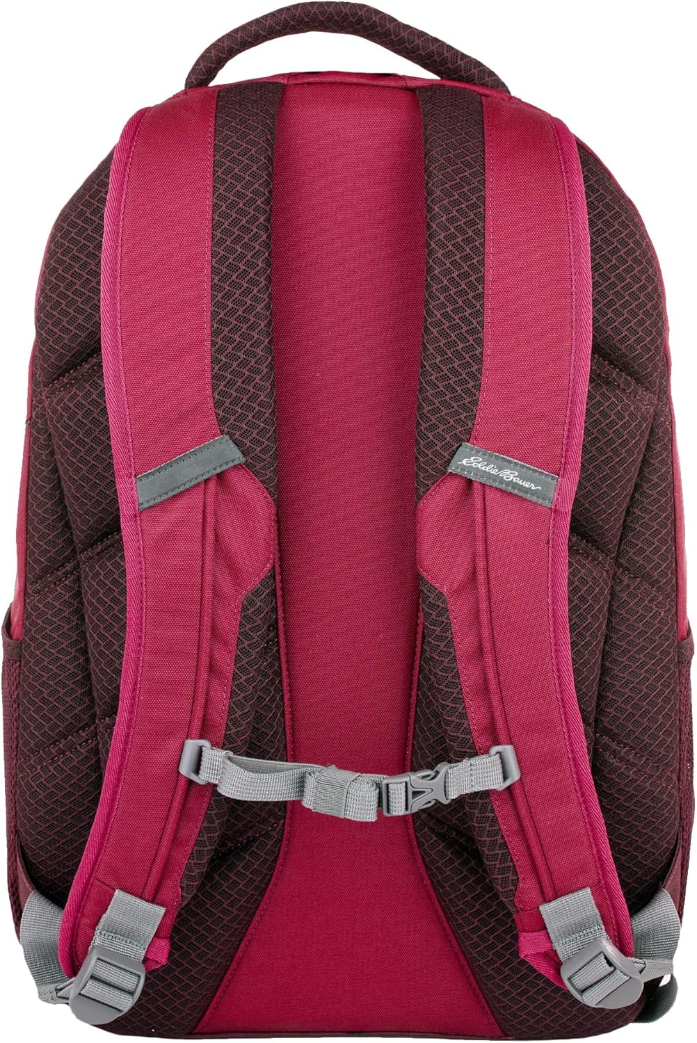 Eddie Bauer Adventurer Backpack with Organization Compartments and Hydration/Laptop Compatible Sleeve, Adventurer - Dark Berry, 25L