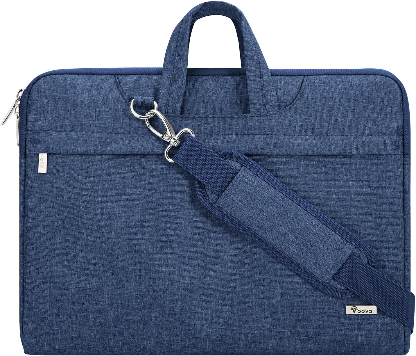 Voova Laptop Case 13 14 15 16 17 Inch with Shoulder Strap, Waterproof Laptop Sleeve Slim Briefcase