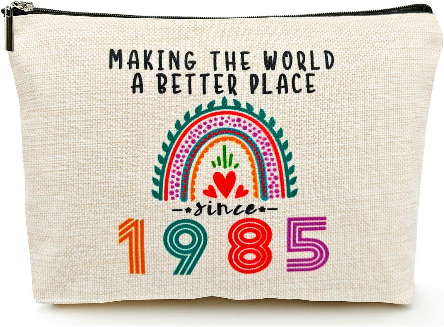 40th Birthday Gifts Women Makeup Bag, Happy 40th Birthday Decorations Woman, Best 40 Year Old Gifts
