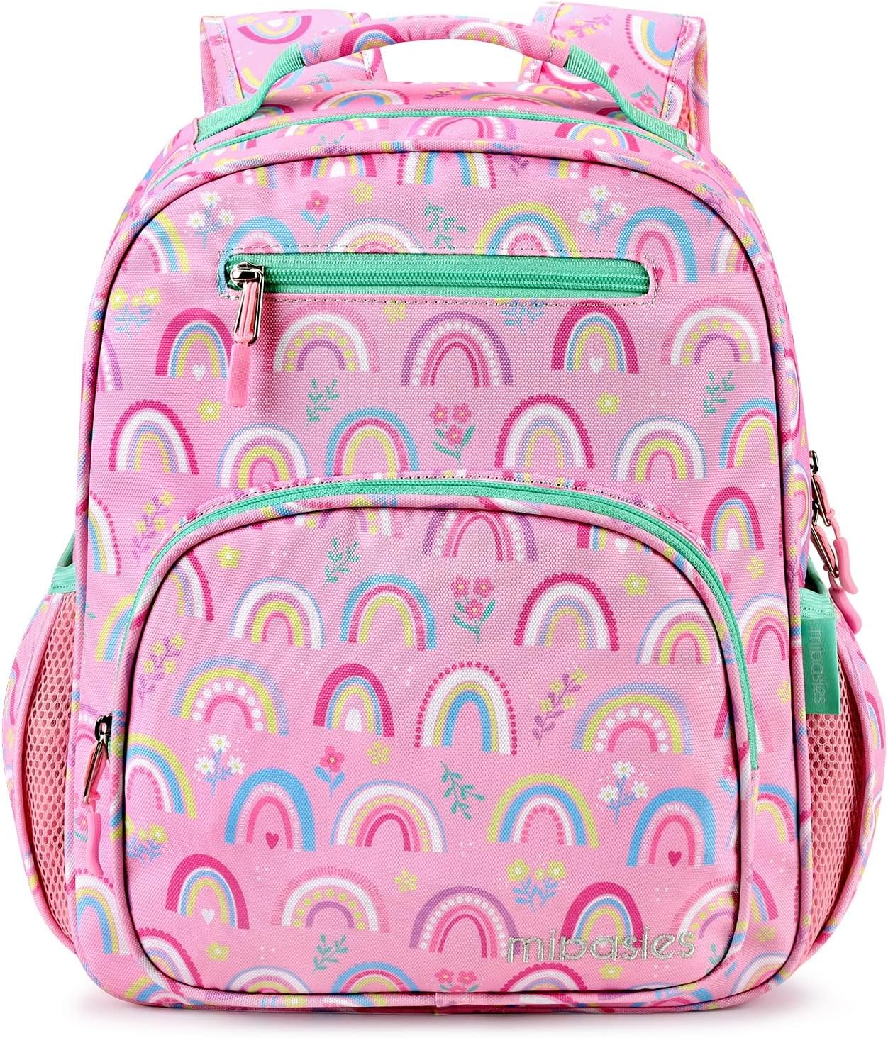 mibasies Girls Backpack 5-8: Lightweight Kids Backpacks for Girls - Girl Bookbag for Elementary