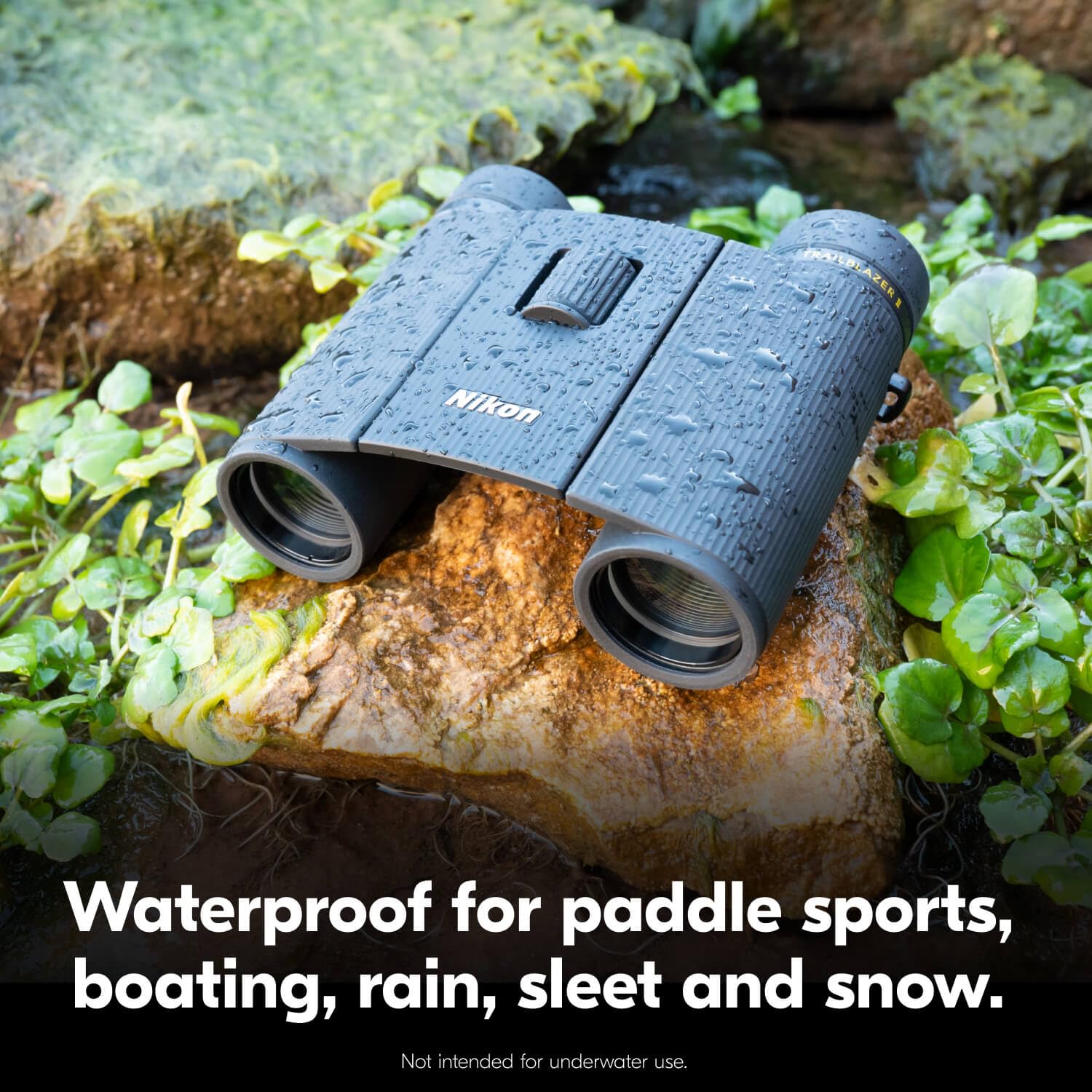 Nikon Trailblazer II 8x25 | Ultra-Compact Waterproof and Fogproof Travel Binoculars with