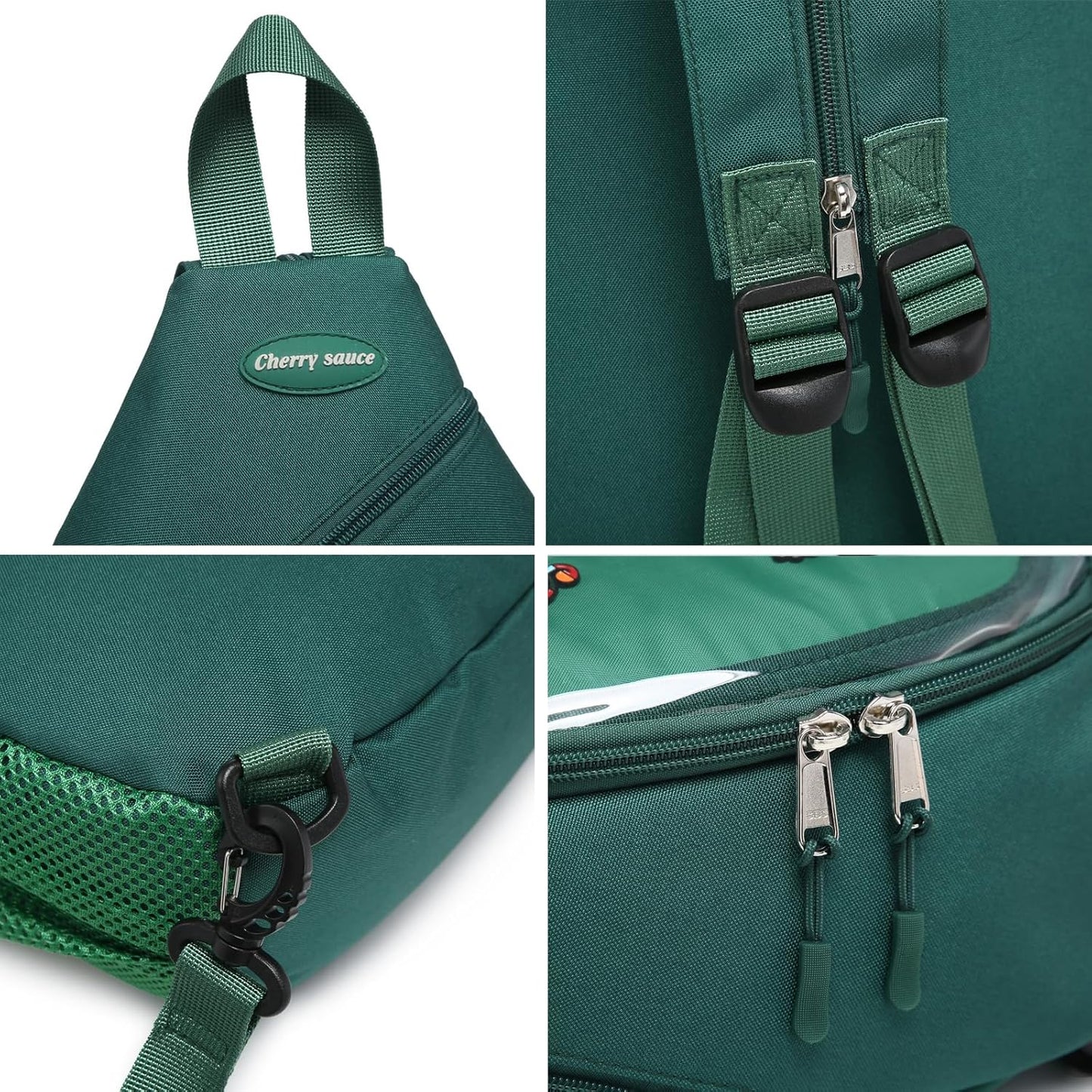 Oxford Ita Bag Kawaii Pin Display Chest Pack Single Shoulder Bag Sport Backpack Hiking Daypack