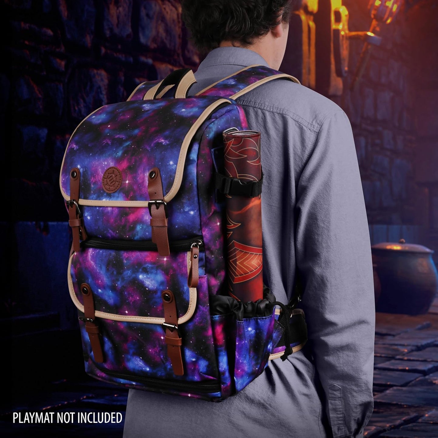 ENHANCE Designer Edition TCG Backpack - MTG Deck Bag Card Binder Space, TCG Deck Box Storage, MTG