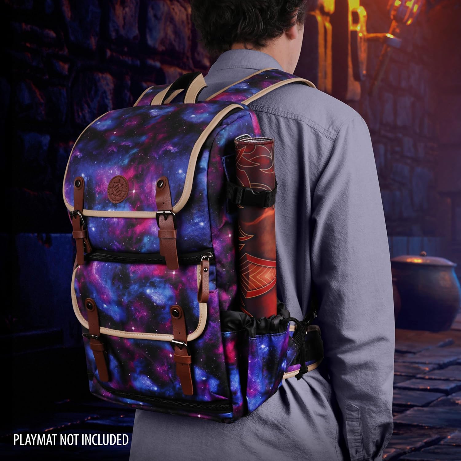 ENHANCE Designer Edition TCG Backpack - MTG Deck Bag Card Binder Space, TCG Deck Box Storage, MTG