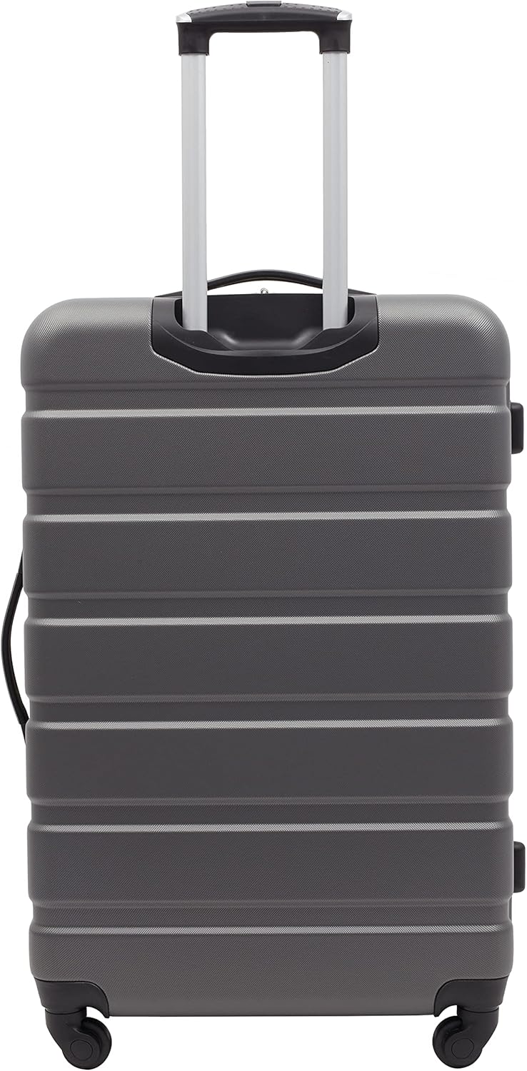 Travelers Club Harper Luggage, Charcoal, 2 Piece Set