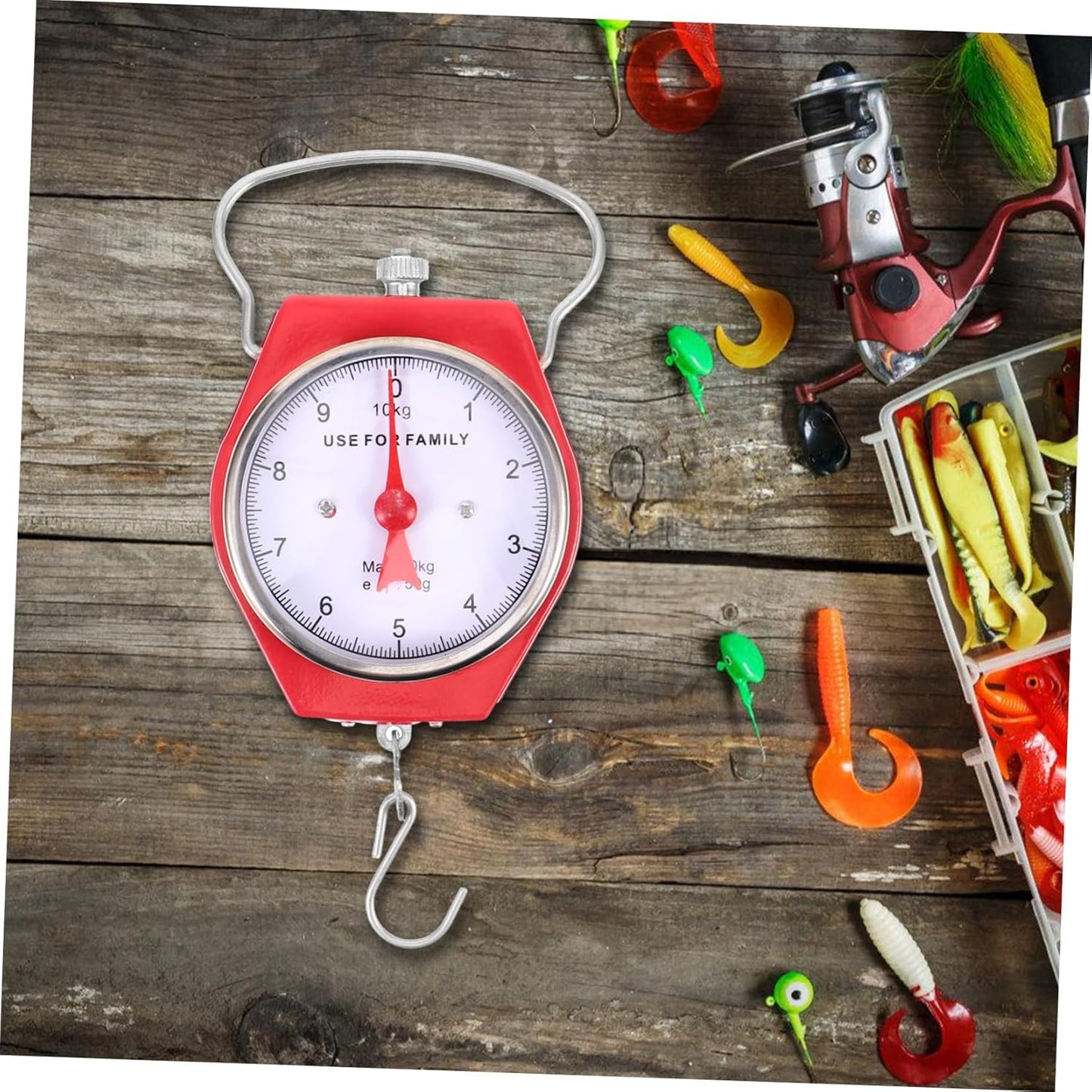 Fishing Spring Scale Fish Weighing Scale for Travel Handheld Bag Scale Portable Luggage Weighing Scale with Luggage Hook