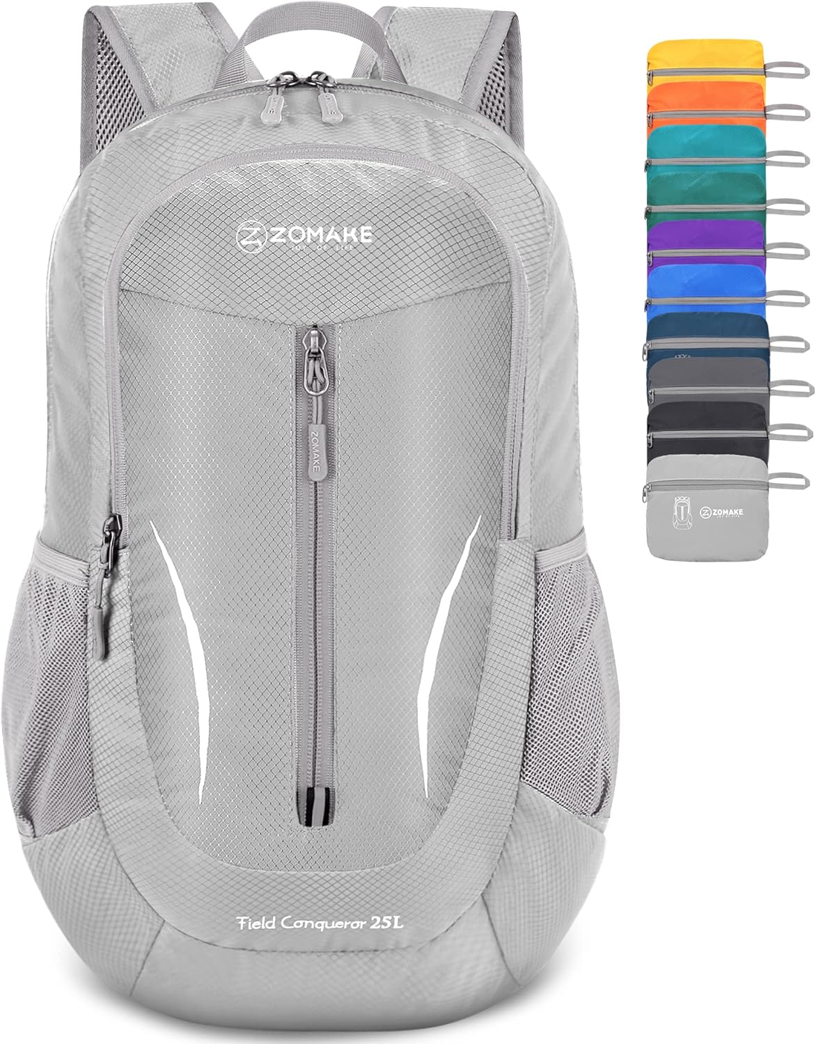 ZOMAKE Ultra Lightweight Packable Backpack 25L, Foldable Hiking Backpacks Water Resistant Small