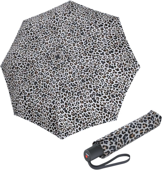 Knirps A.200 Medium Duomatic Windproof Umbrella for Adults – Automatic Open Close 38.5" Canopy, Travel Case Included
