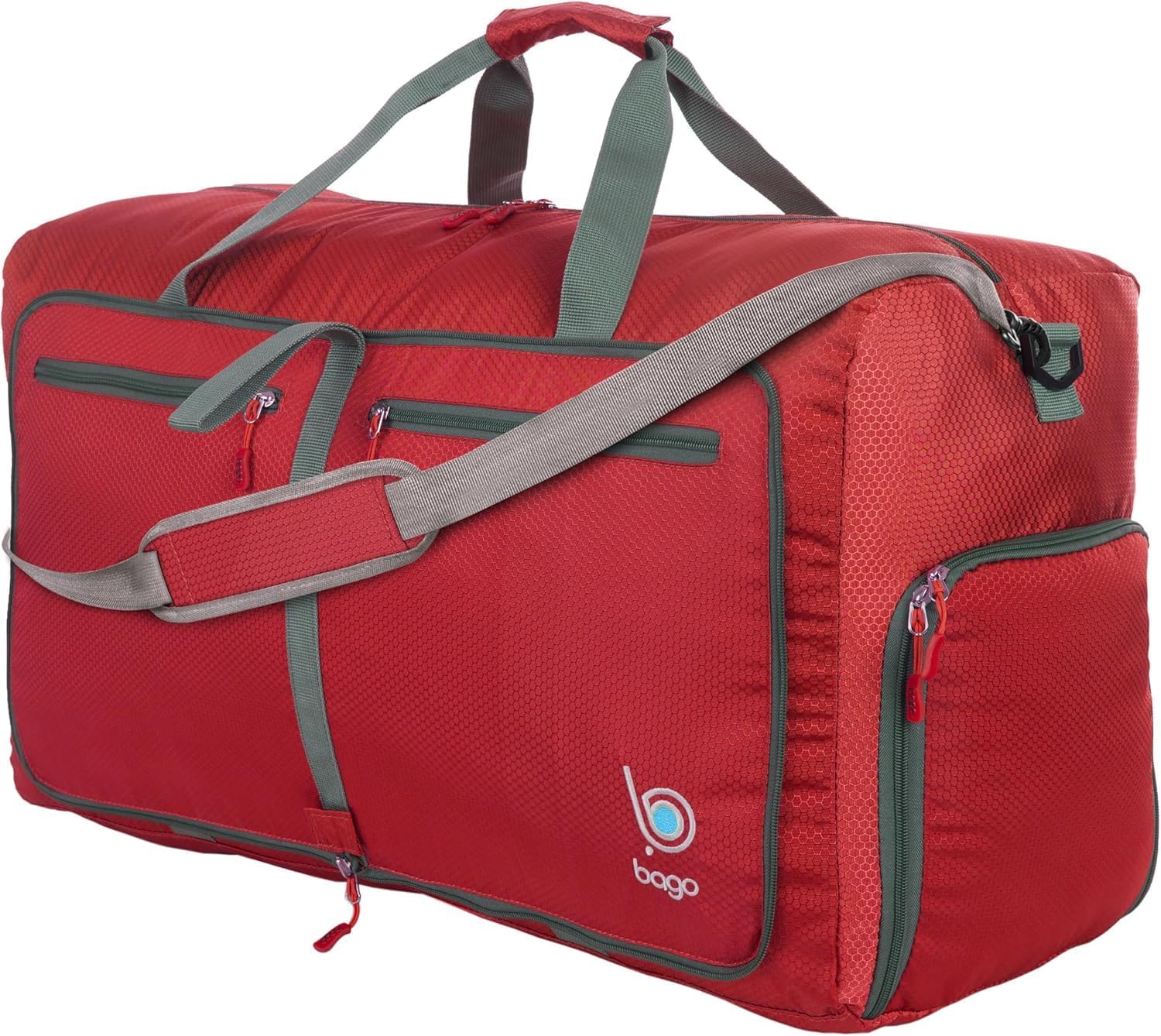 Bago Large Foldable Duffel Bags for Traveling Women & Men - 100L Packable Duffle Bag for Travel