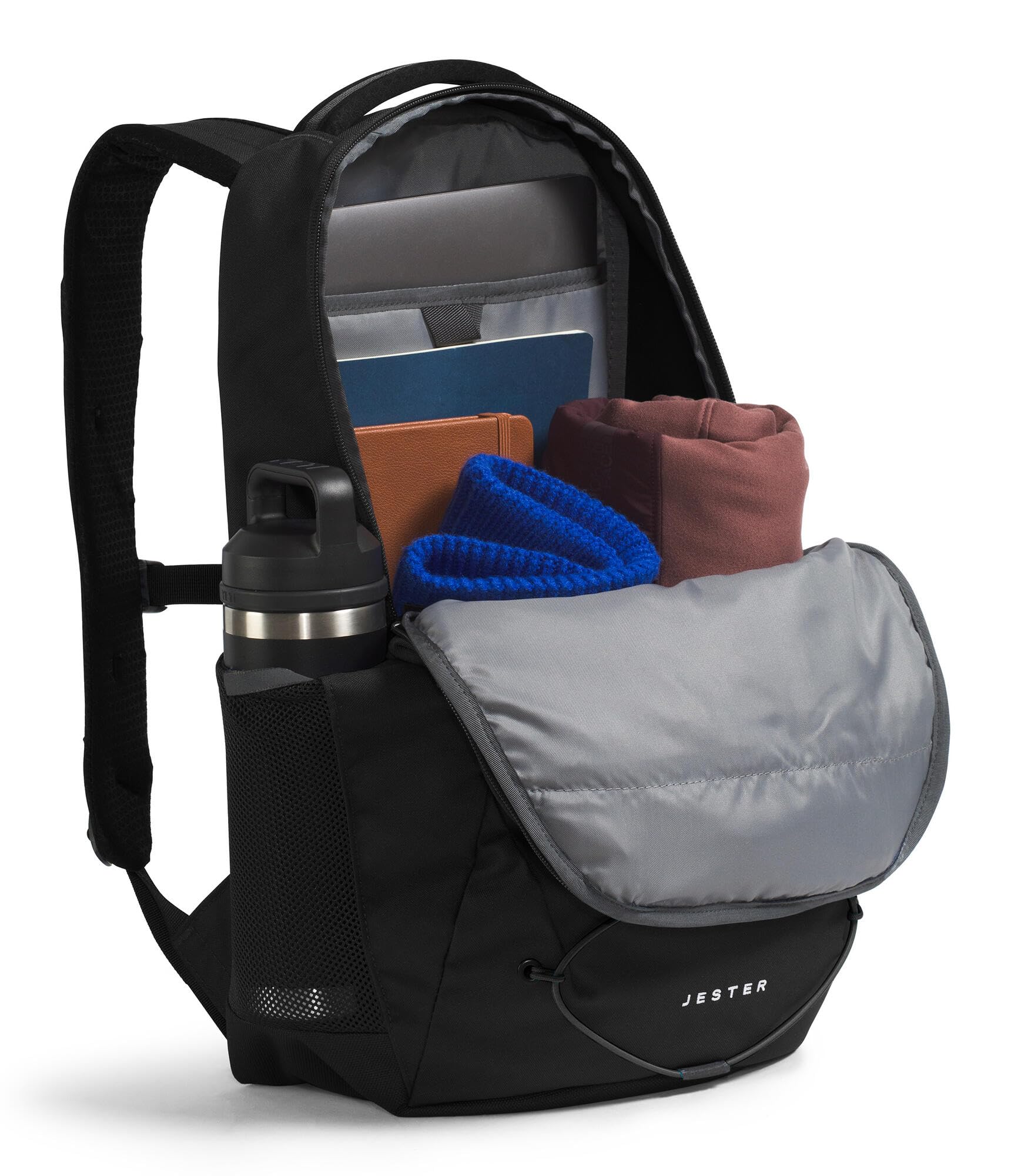The North Face Jester Everyday Laptop Backpack, TNF Black-NPF, One Size