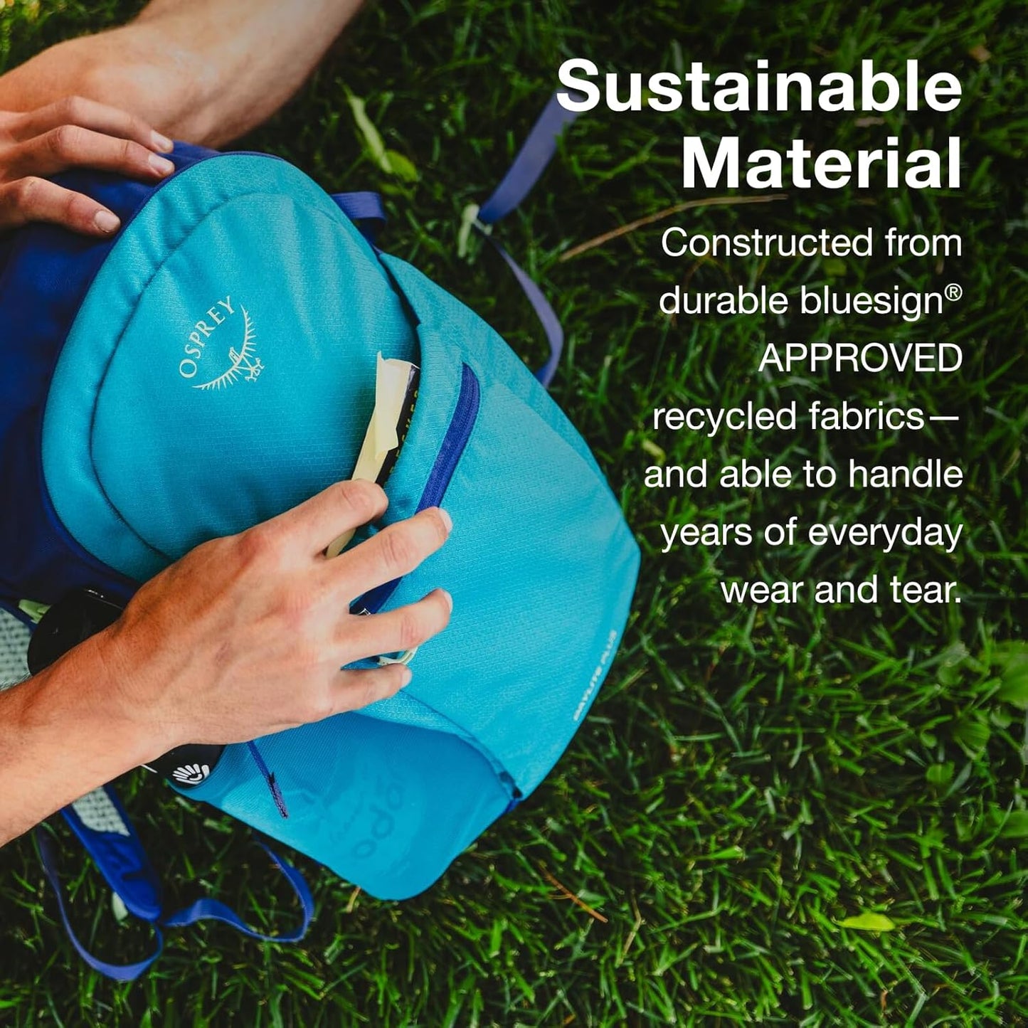 Osprey Daylite Plus Commuter Backpack – Lightweight, Everyday Pack with Laptop Sleeve and Water
