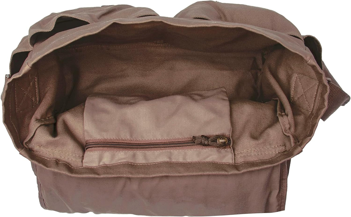 Sweetbriar Classic Vintage Messenger Bag - Original Heavyweight Cotton Canvas Shoulder Bag with Upgraded Features