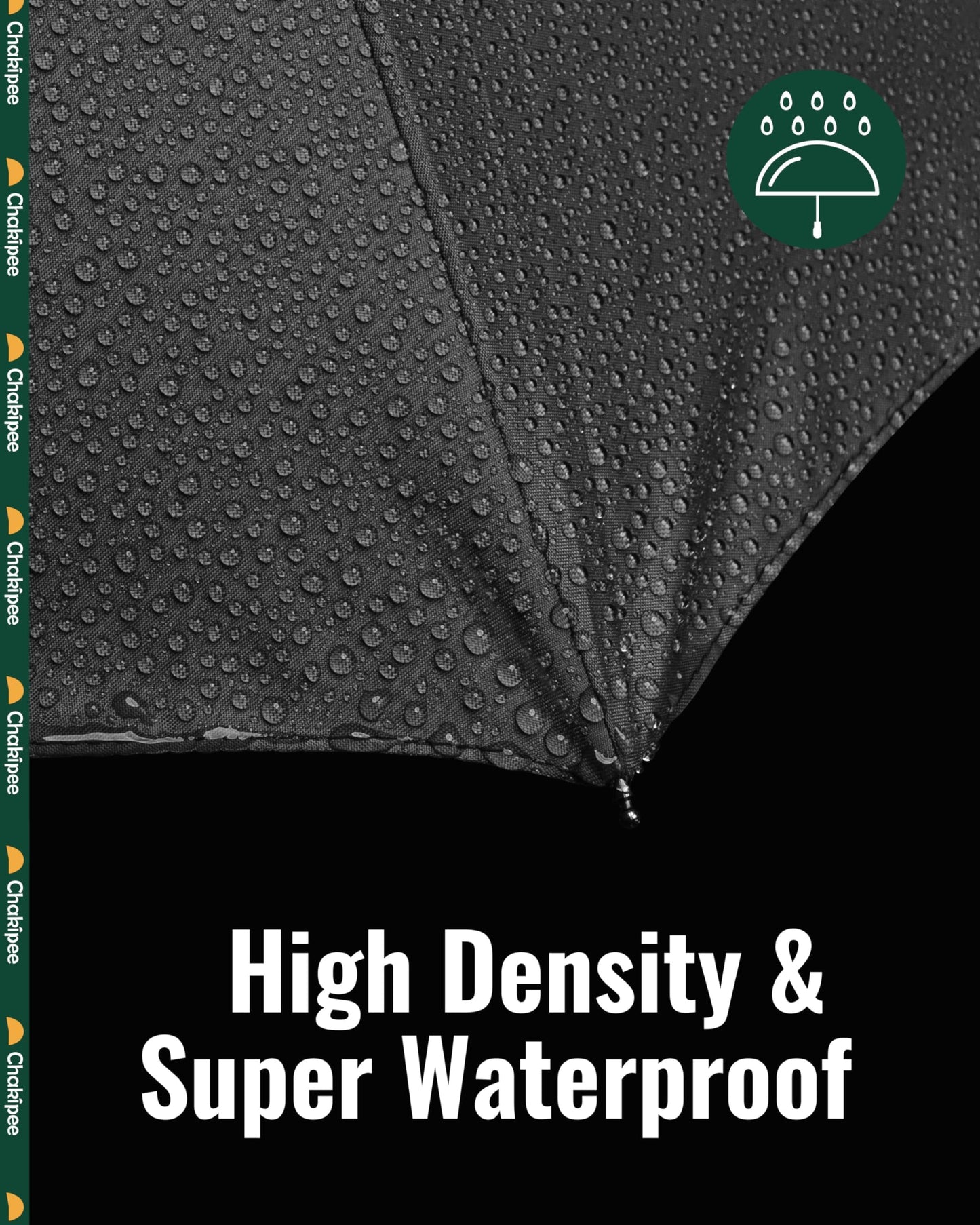 Chakipee Travel Compact Umbrella Windproof - Portable Automatic Umbrellas for Rain, Folding