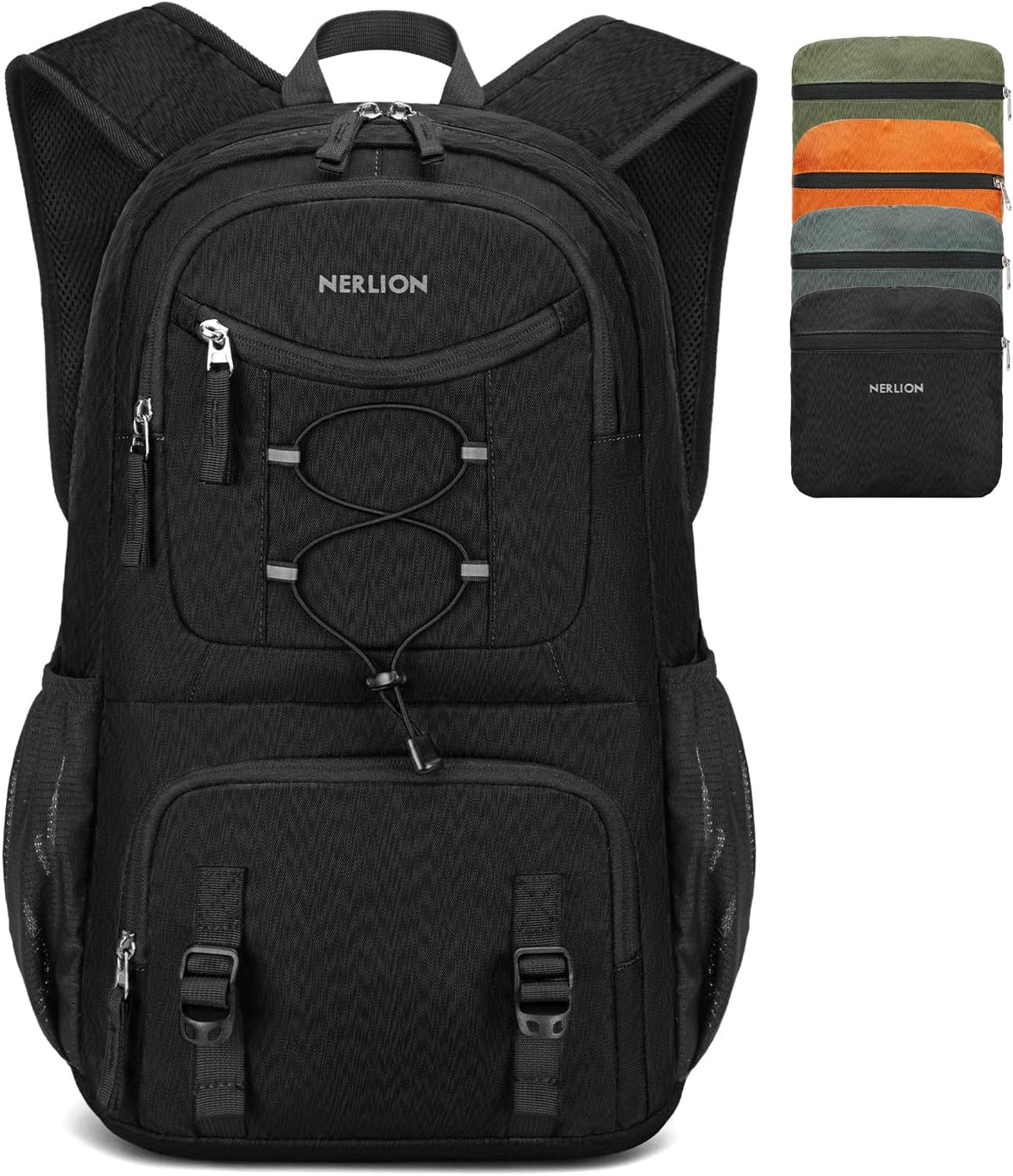 Nerlion Lightweight Foldable 35L Hiking Backpack Travel Backpack for Men Women Camping Waterproof
