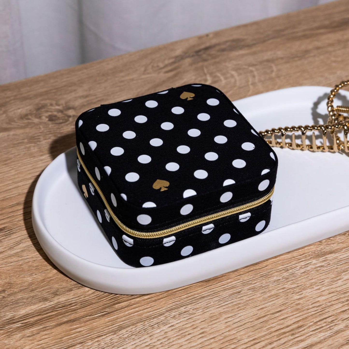 kate spade new york Travel Jewelry Case, Polka Dot