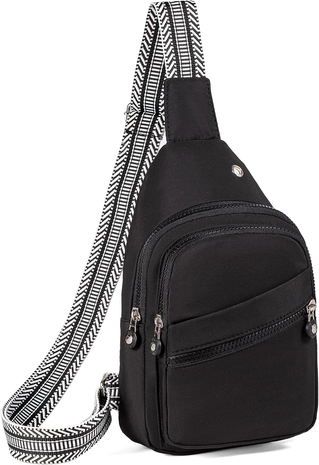 EVANCARY Small Sling Bag for Women Men, Sling Backpack Chest Daypack Crossbody Bag for Travel Outdoor Hiking