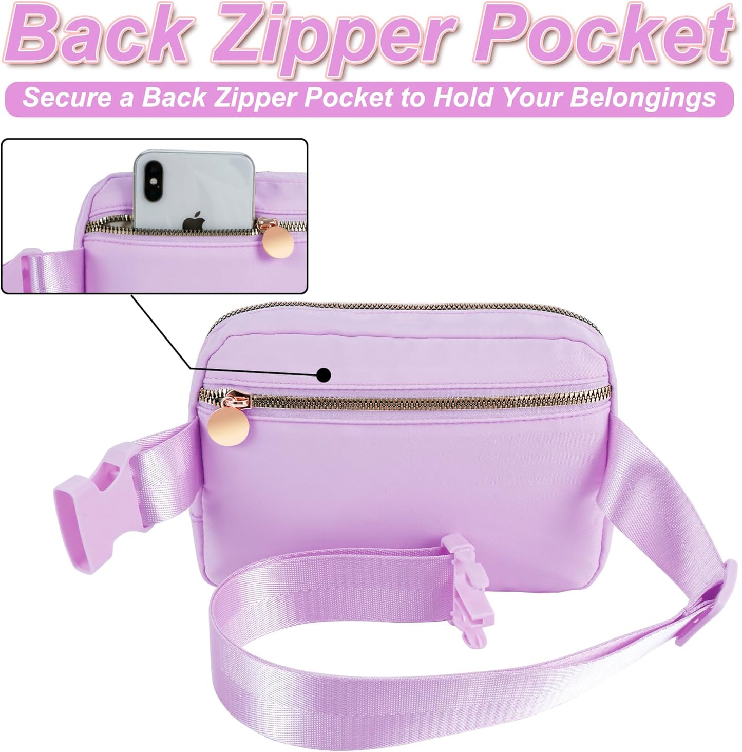 Birthday Gifts for 6 7 8 9 10 11 12 13 Year Old Girls,Fanny Pack Belt Bag Crossbody Bags for Women