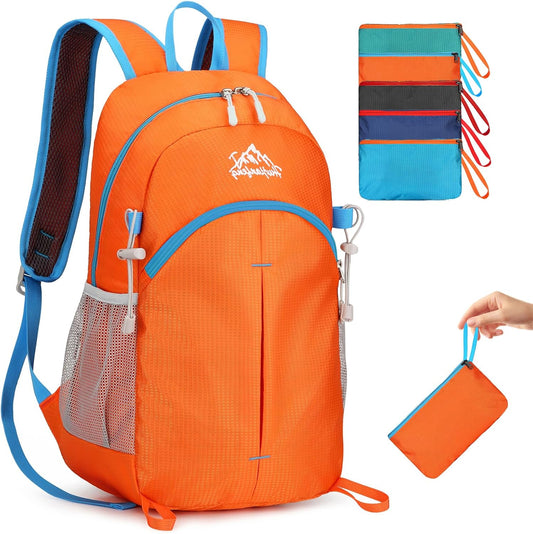 20L Small Hiking Backpack, Lightweight Foldable Daypack Water-resistant Travel Camping Packable Backpack