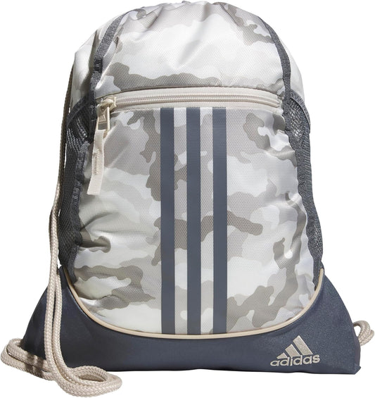 adidas Alliance Sackpack – Drawstring Backpack Small Bag for Men and Women