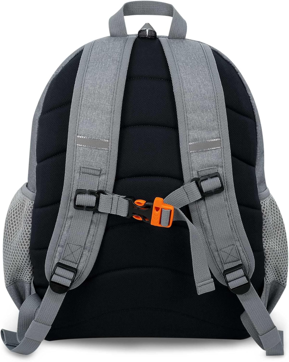 JAN & JUL Water Resistant Backpack for School, Lightweight Schoolbag for Kids (Heather Grey, One