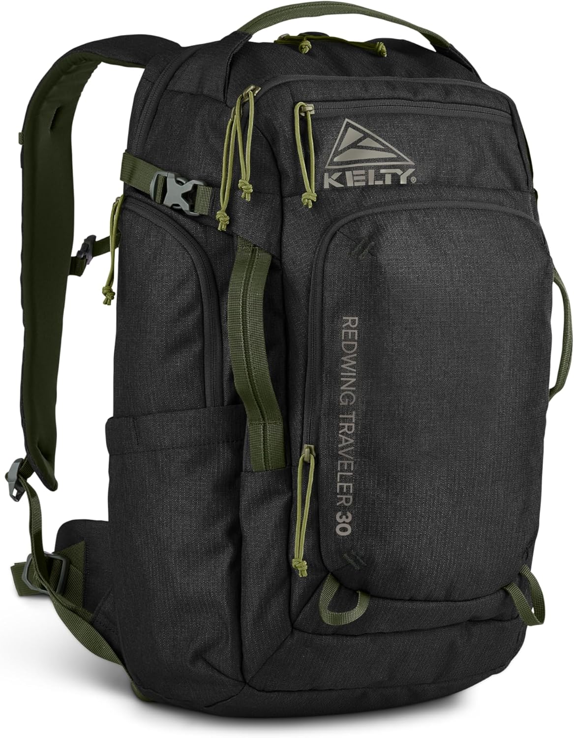 Kelty | Redwing Traveler Backpacks, Travel Pack for Adventure Travel | Burnt Olive & Black