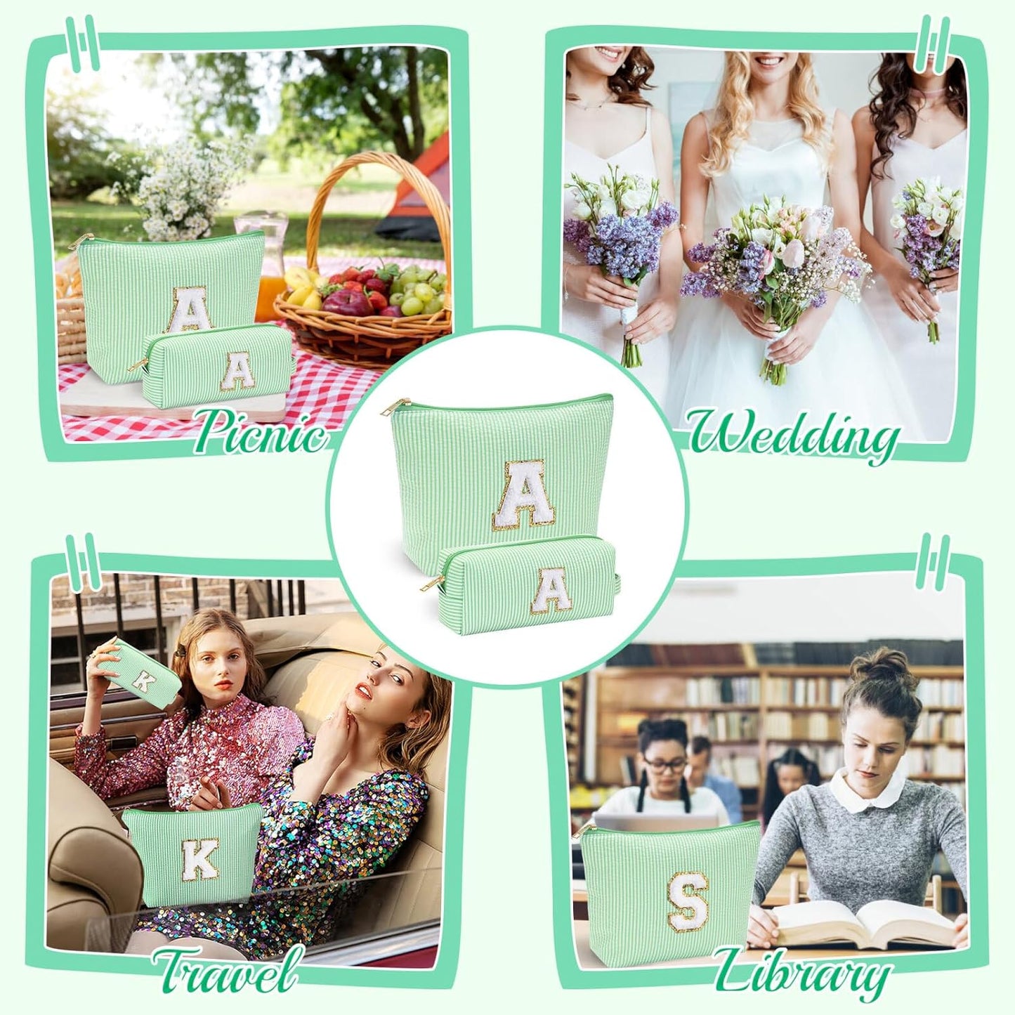 YOOLIFE Gifts - Personalized Mother's Day, Graduation & Birthday Gifts for Women - Monogram Initial