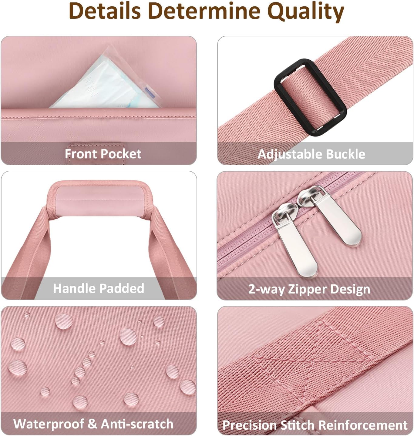 Expandable Travel Duffle Bags Weekender Overnight Bags for Women Men Hospital Bag for Women Labor
