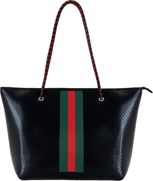 QOGiR Neoprene Multipurpose Beach Bag Tote with Inner Zipper Pocket … … … …