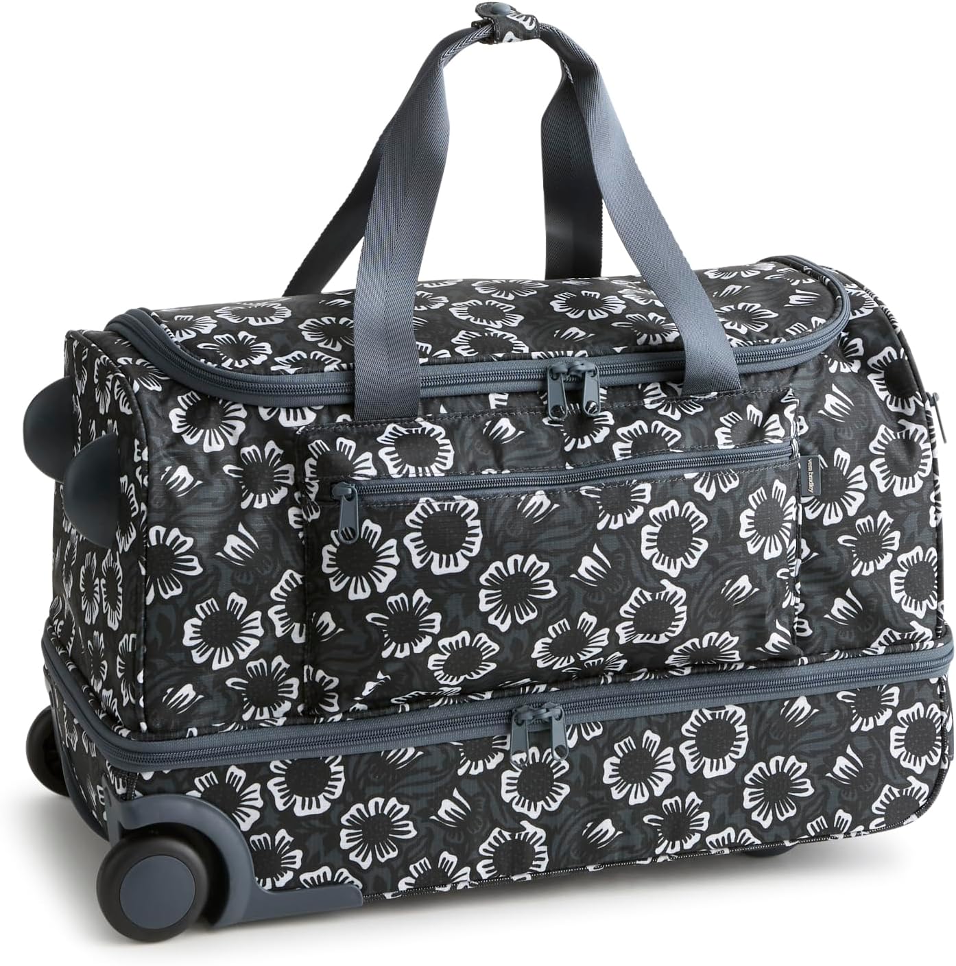 Vera Bradley Women's Ripstop Adair Rolling Duffel Travel Bag