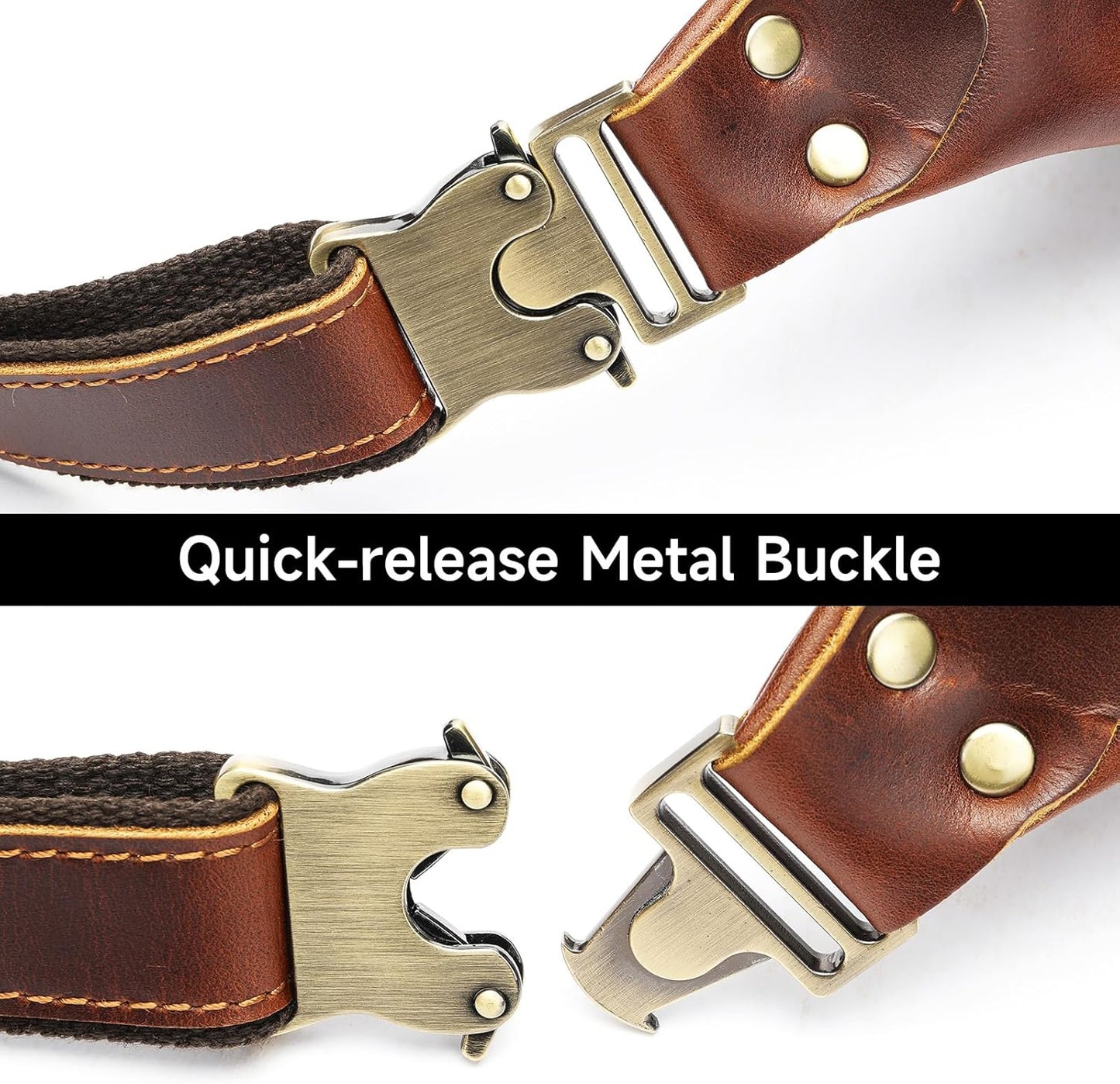 Vintage Genuine Leather Fanny Pack Small Waist Bag Travel Sling Pouch with Adjustable Leather Belt Brown