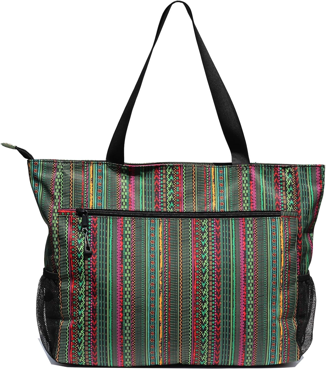 LARGE BEACH BAG Water Resistant Lightweight 20 inch Women Oversize Tote Bag for Gym Beach Travel Pool Yoga Nurse