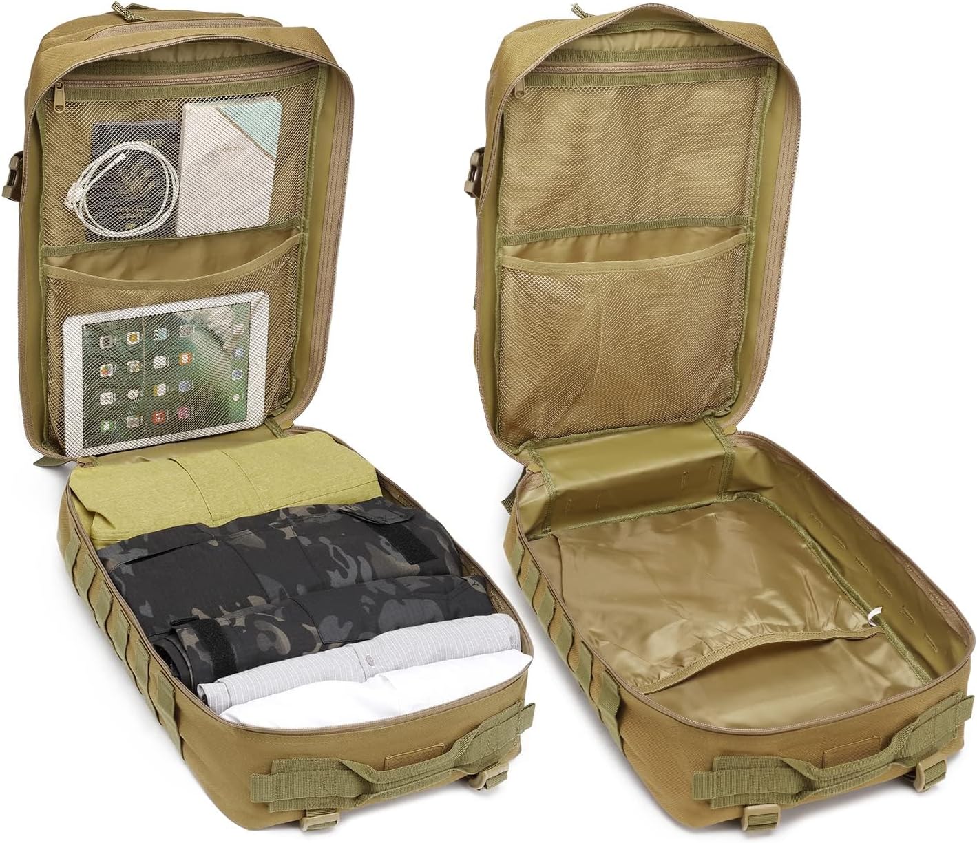 ATBP Military Tactical Molle Rucksack Backpack Large Travel Backpack Hiking Daypack Camping Hunting Backpack