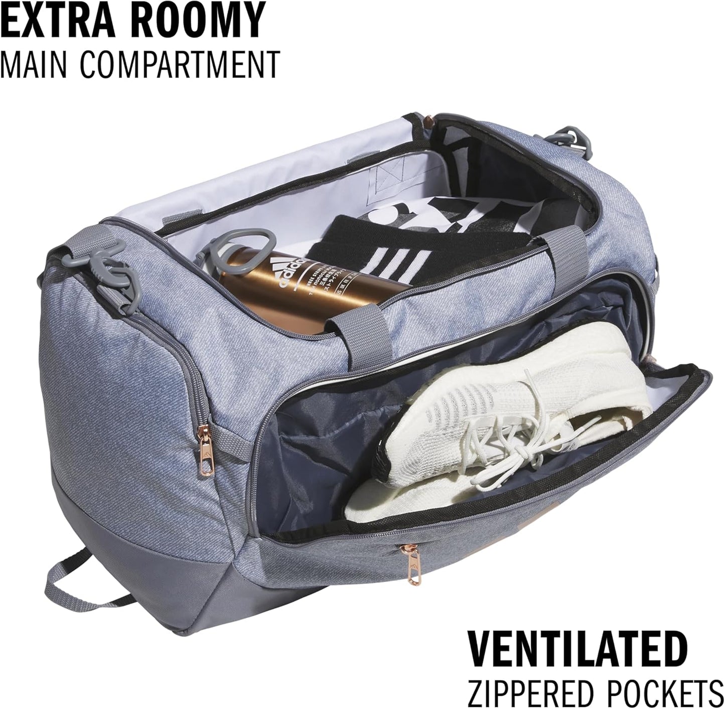 adidas Defender 5.0 Duffel Bag – Durable for Sports, Gym & Travel