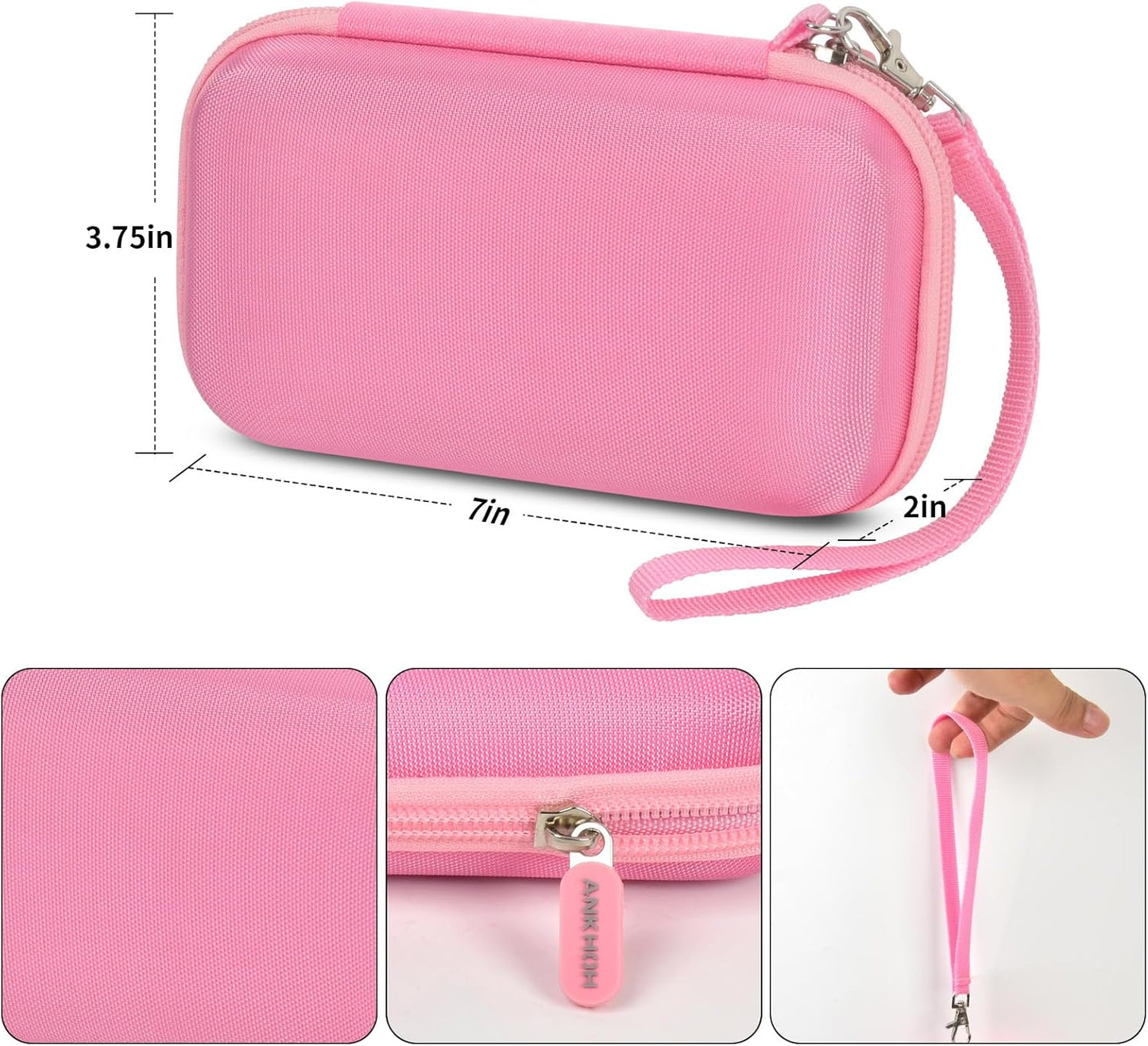 Portable Bank Charger Case for OHOVIV for SABANI for Charmast for VRURC for YILANS for CFIAI for LOVELEDI for RGVOTA for Miday for RONEGN for POIYTL for IAPOS Fast Charging Battery (Pink)