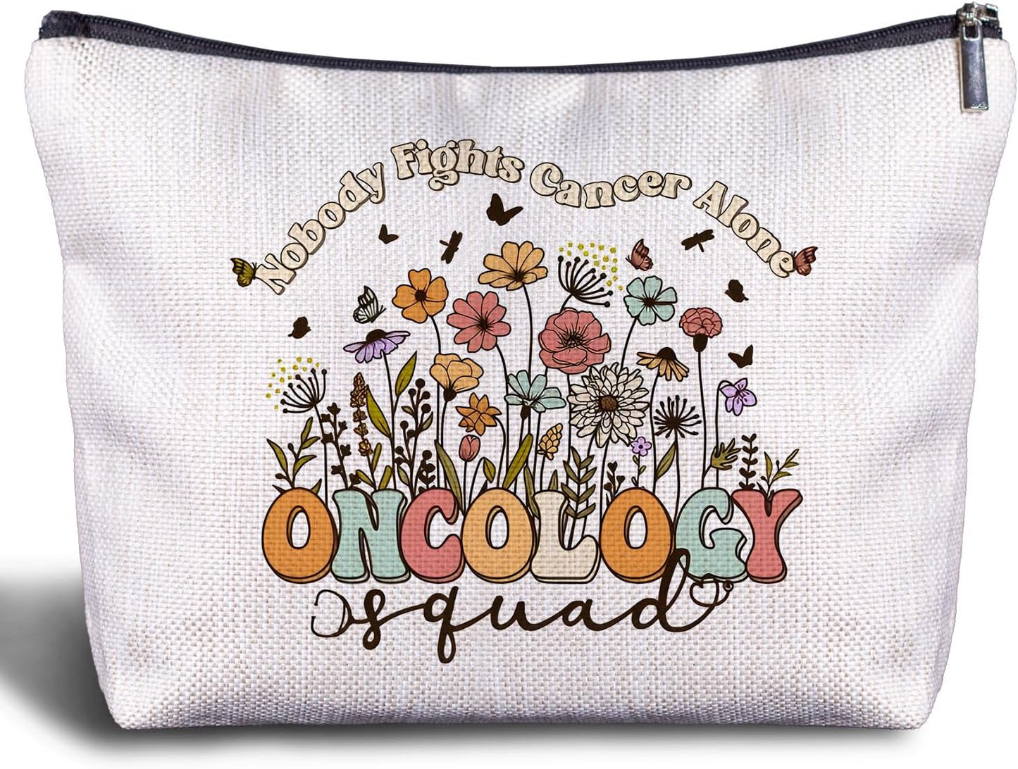 Oncology Nurse Gifts Makeup Bag - Thank You Gift for Oncology Nurse, Appreciation Gift for RN, Practitioner Nurse Week Gift, Graduation Gifts for Nurse Cosmetic Bag