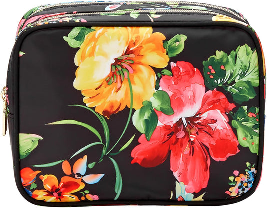 Conair Double Zip, Black Floral, 1 Count (Pack of 12)