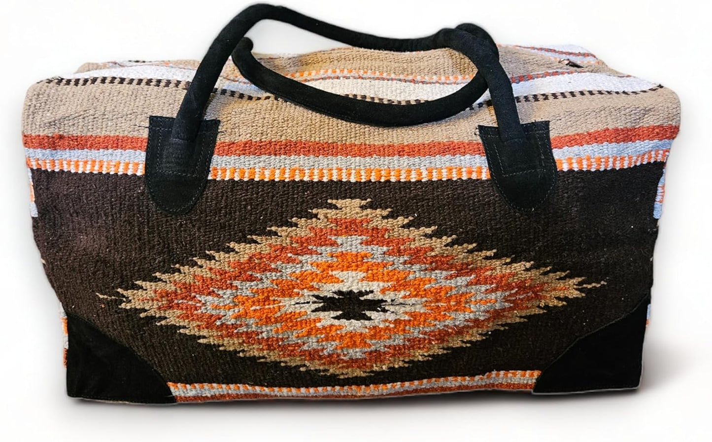 Southwestern Large Weekender Travel Bag Western Duffle Bag Boho Travel Bag