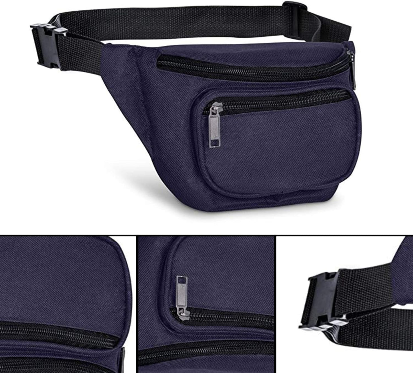Fanny Pack, BuyAgain Quick Release Buckle Travel Sport Waist Fanny Pack Bag For Men Or Women